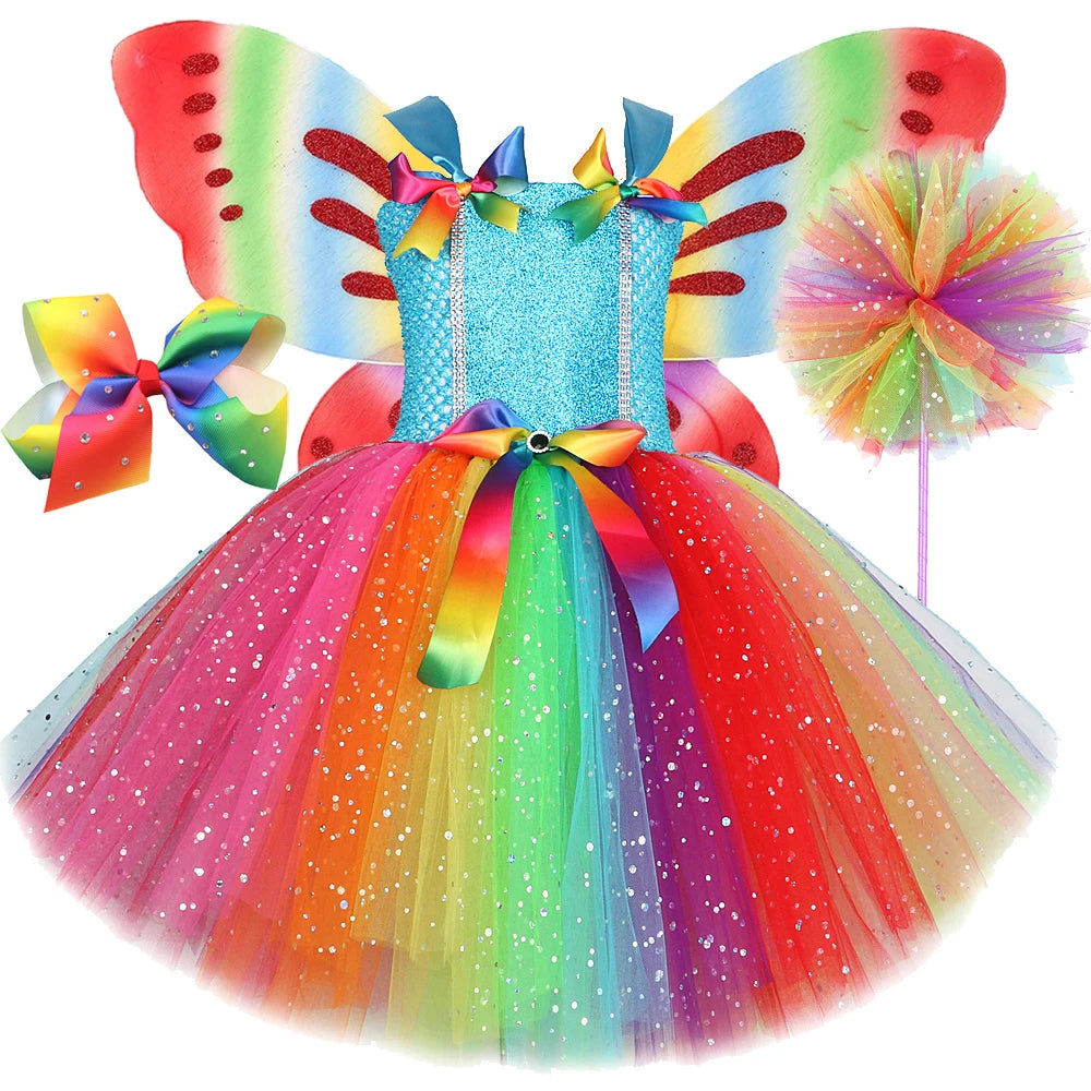 Rainbow Fairy Dress Rainbow Fairy Dress