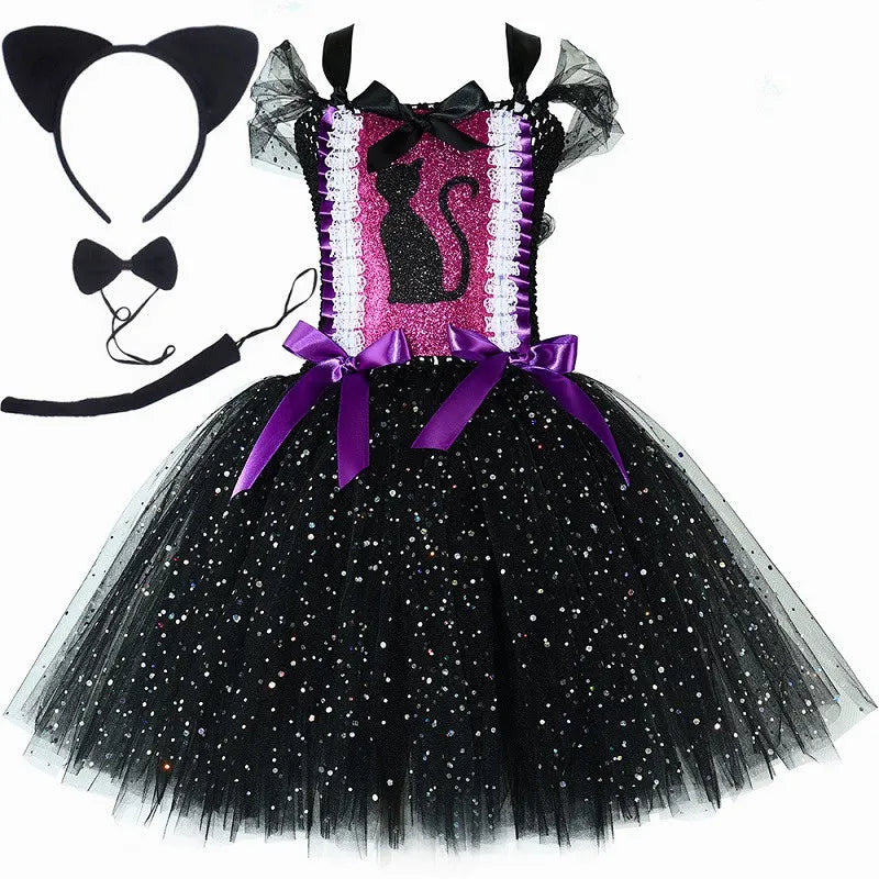 Glitter Cat Dress