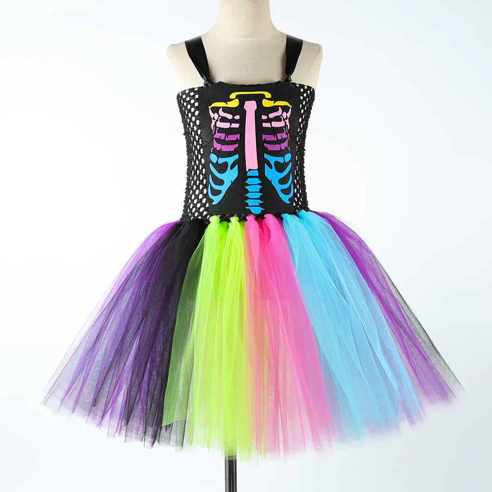 Rainbow Skeleton Dress
