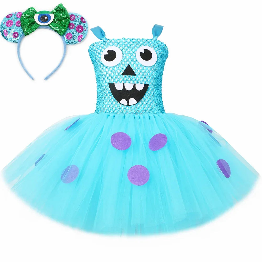 Blue Monster Dress