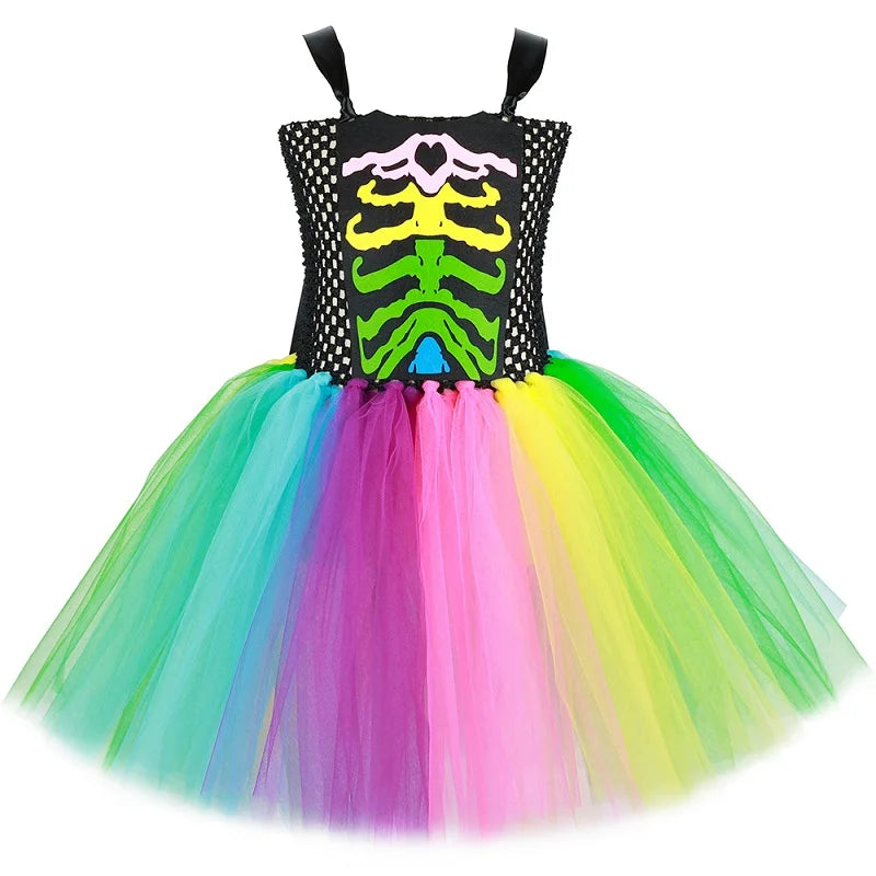 Rainbow Skeleton Dress