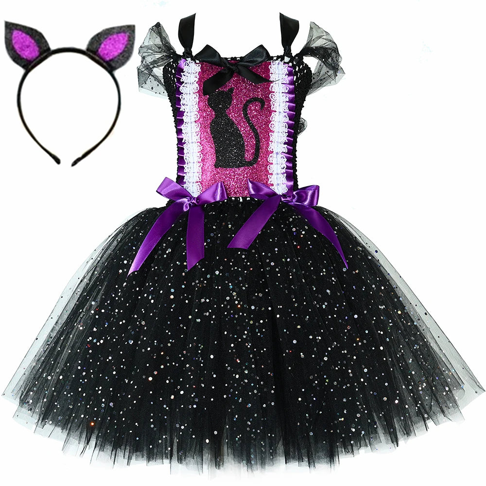 Glitter Cat Dress
