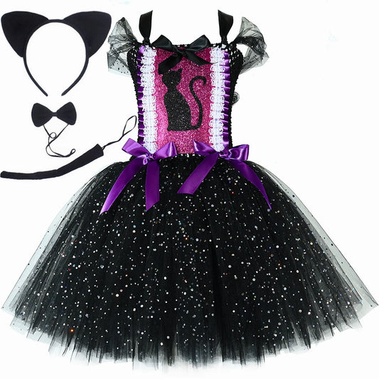 Glitter Cat Dress