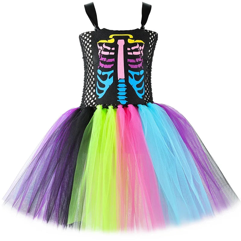 Rainbow Skeleton Dress