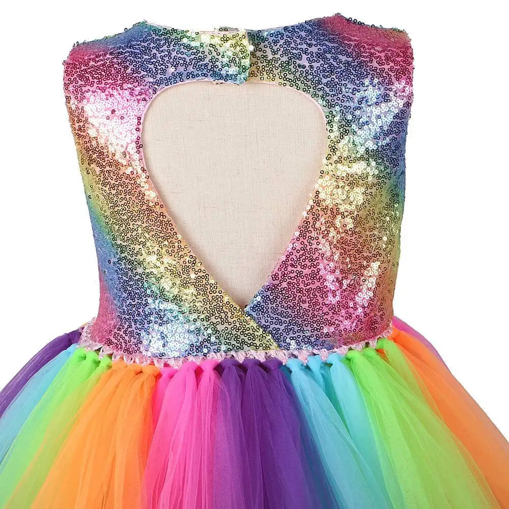 Rainbow Glitter Dress