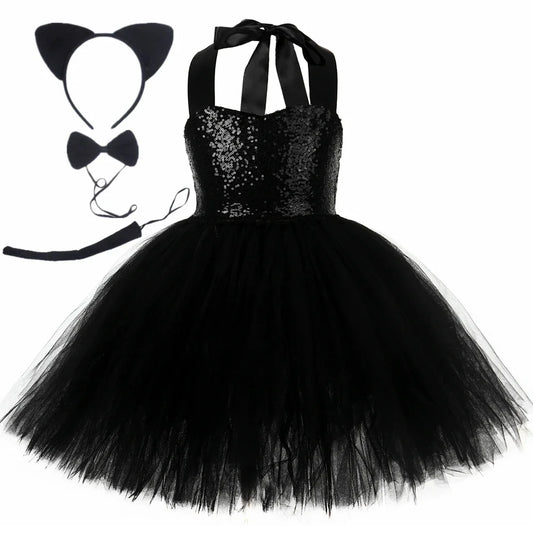 Black Cat Dress