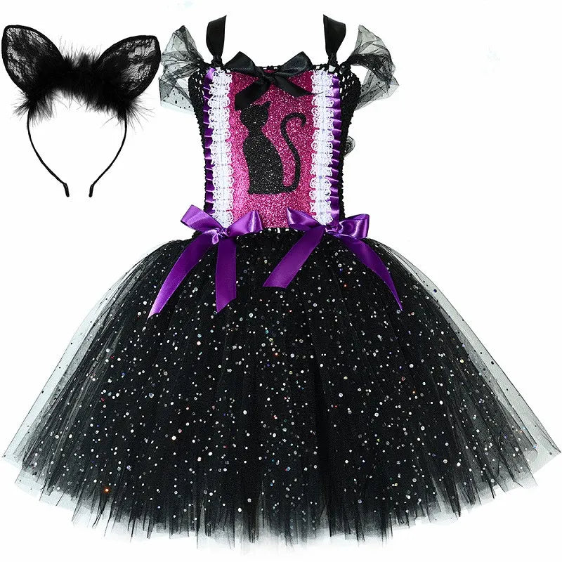 Glitter Cat Dress